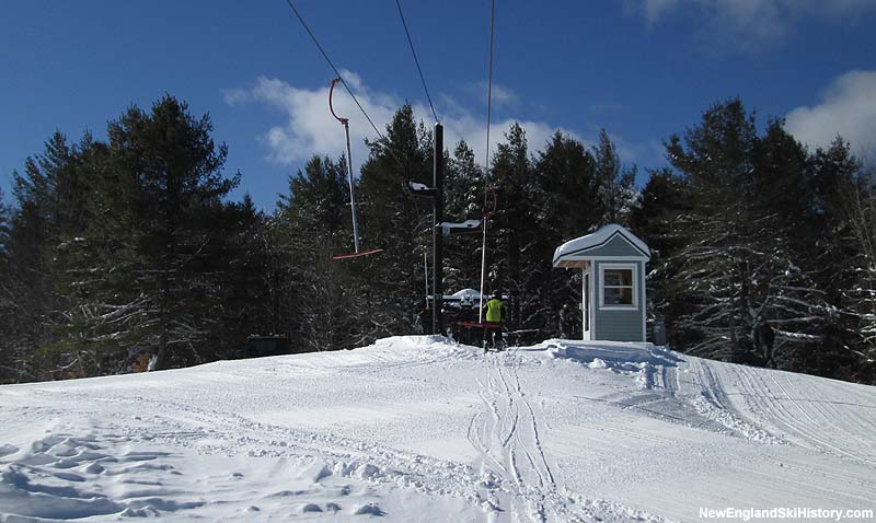 The top of the T-Bar in 2014
