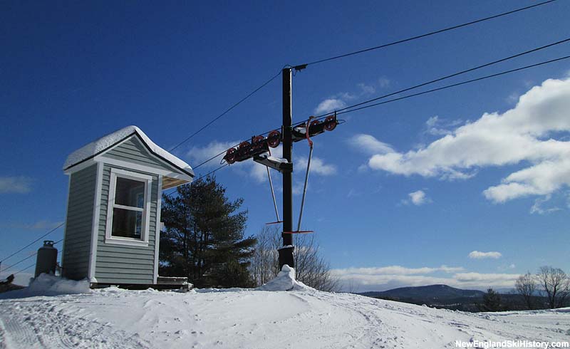 The top of the T-Bar in 2014