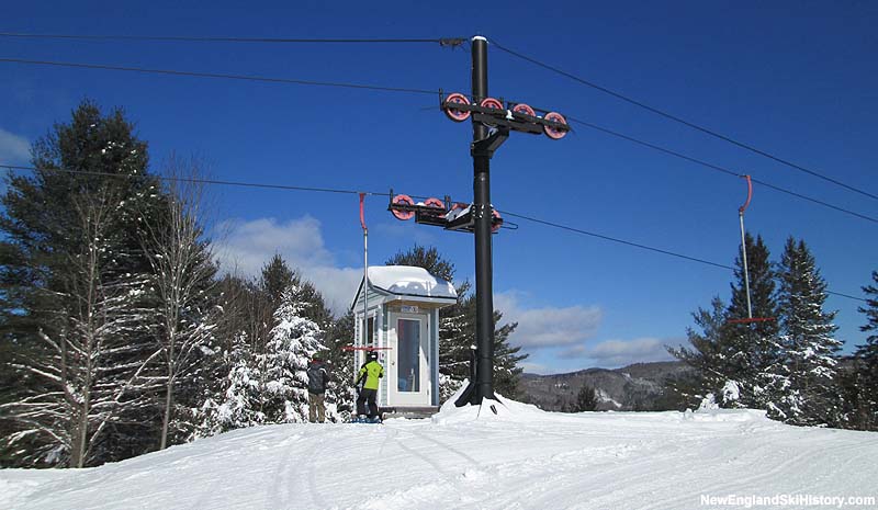 The top of the T-Bar in 2014