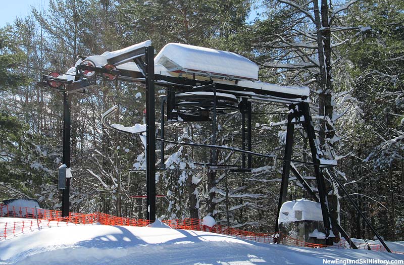 The top of the T-Bar in 2014