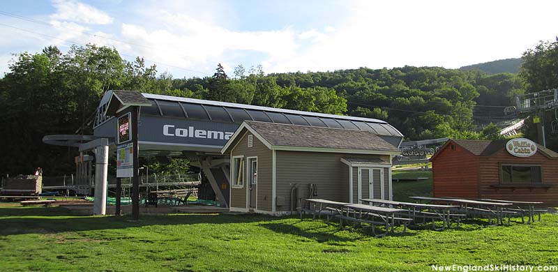 The Coleman Brook Express Quad in 2014