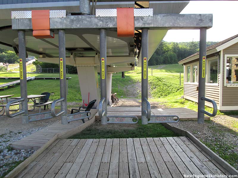The Coleman Brook Express Quad in 2014