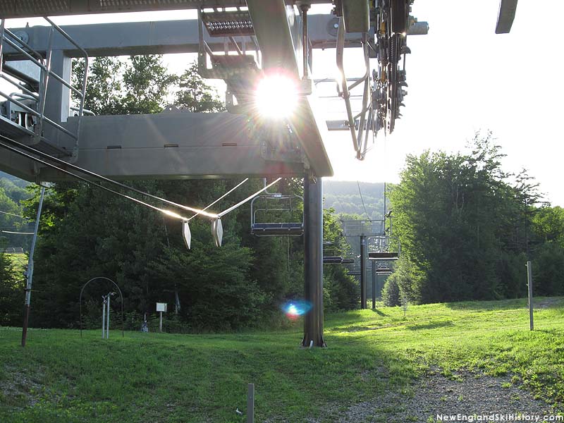 The Coleman Brook Express Quad in 2014