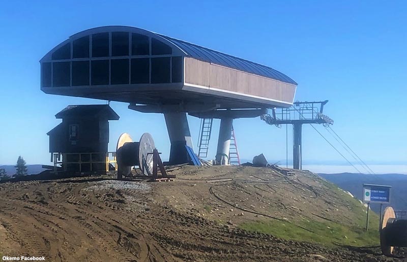 The summit terminal circa October 2021