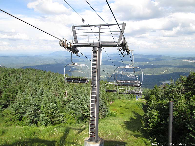 The lift line in 2014
