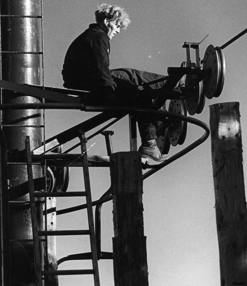 Lift work circa the 1969 or the early 1970s