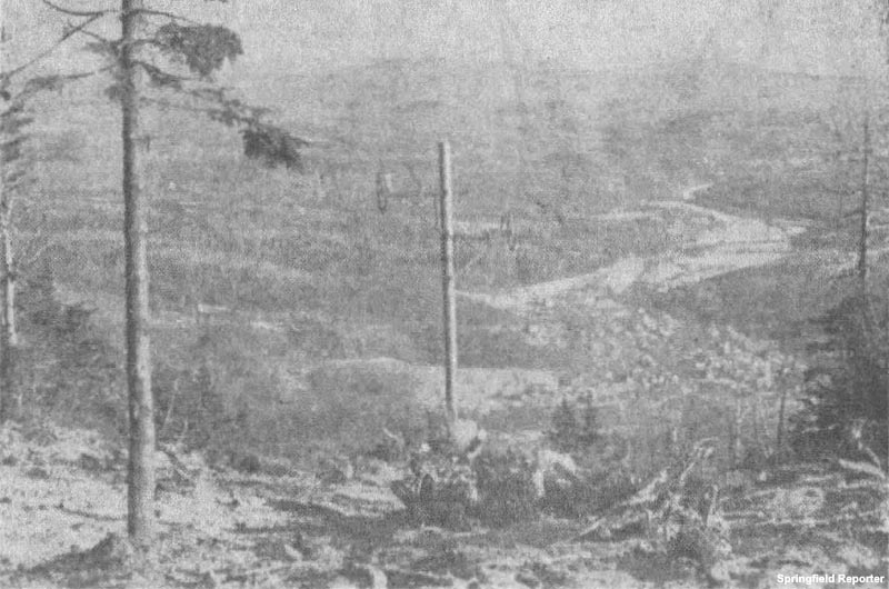 Construction of the lift (1955)