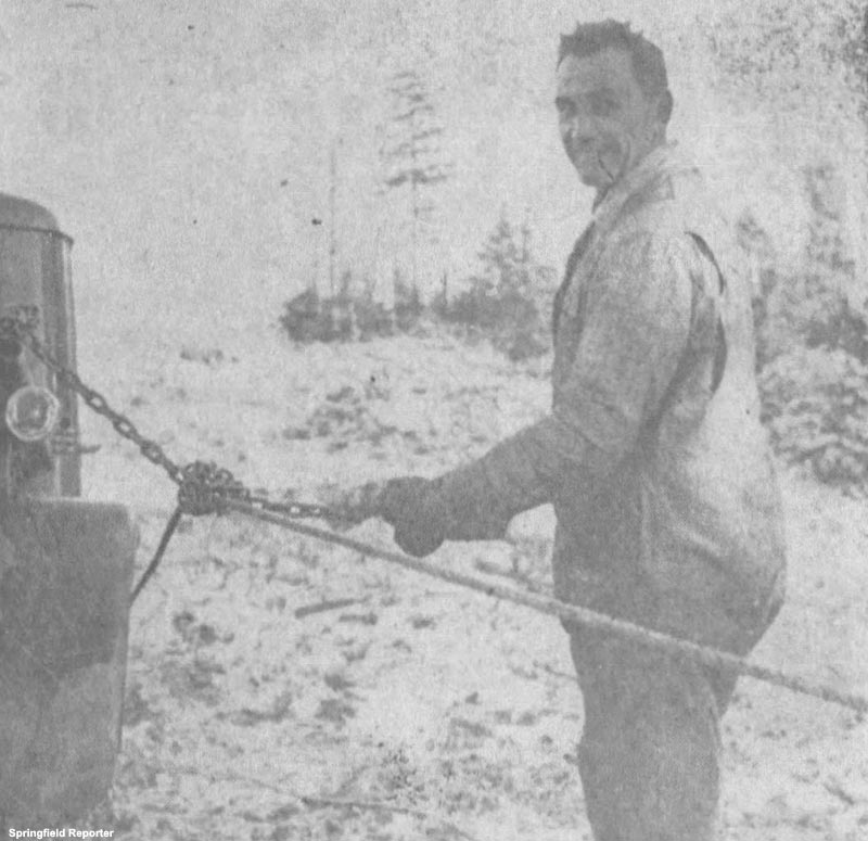 Construction of the lift (1955)
