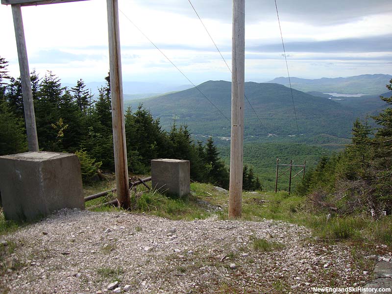 Remains of the Summit Poma in 2010