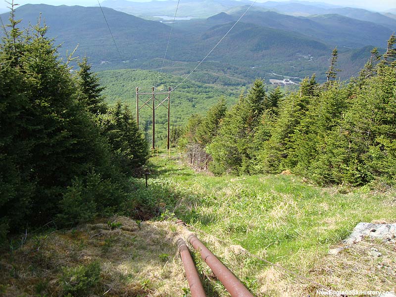 Remains of the Summit Poma in 2010