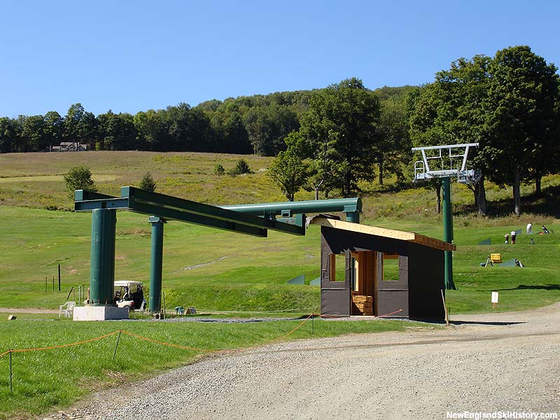 Installation of the Quechee Quad in 2005