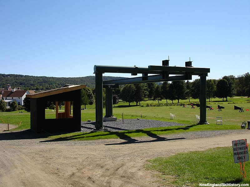 Installation of the Quechee Quad in 2005