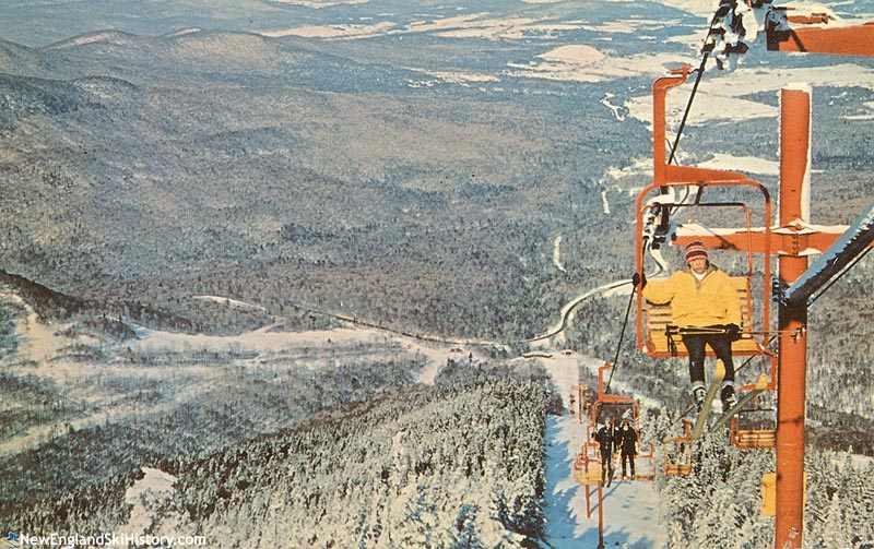 The upper lift line circa the 1970s
