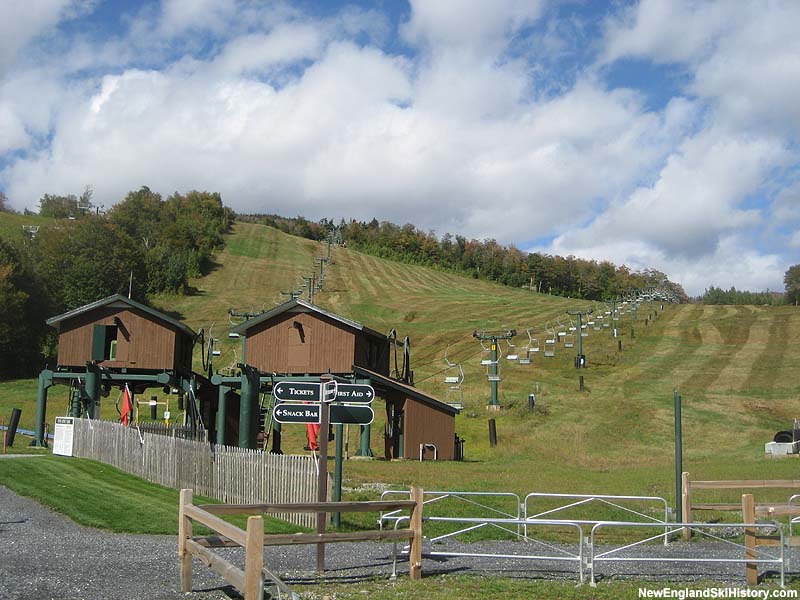 The Alpine Double (left) in 2006