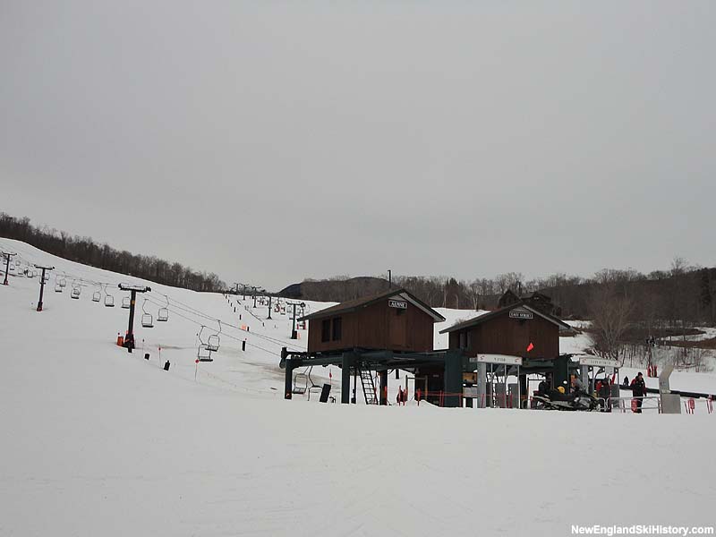 The Alpine Double (left) in 2013