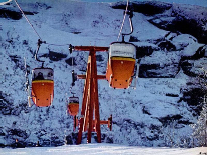 The gondola circa the late 1960s