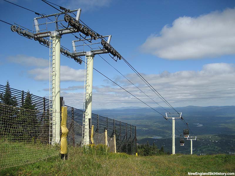 The top of the Stratton gondola in 2006