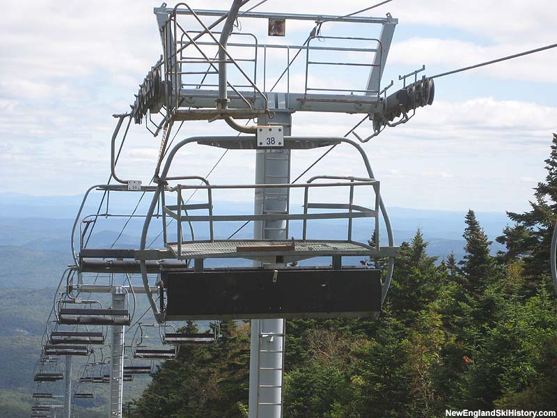 The top of the Kidderbrook Quad in 2006