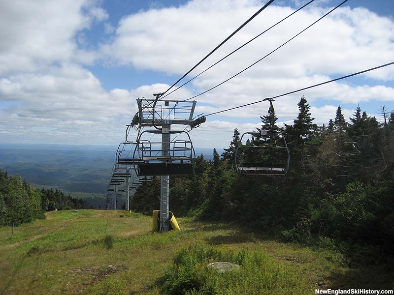 The top of the Kidderbrook Quad in 2006