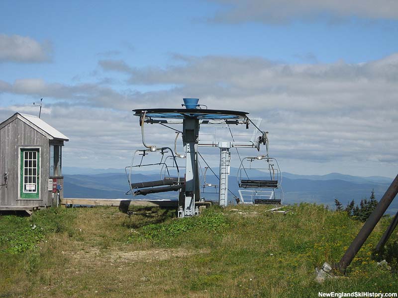The Snow Bowl Quad in 2006