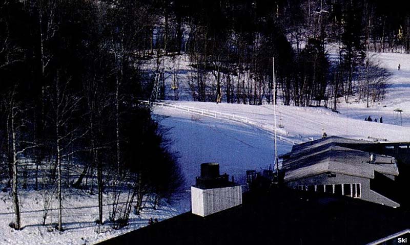 The lift line (background) (1980s)