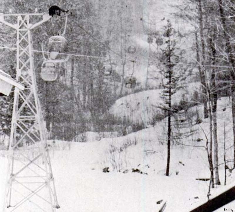 The gondola circa the mid 1960s