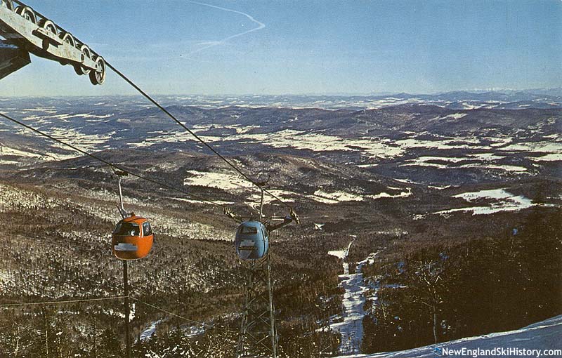 The lift line circa the 1960s