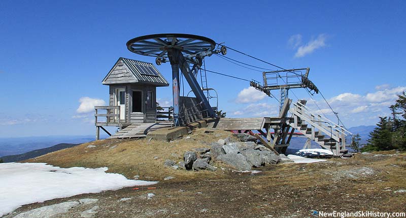 The summit terminal (May 2018)