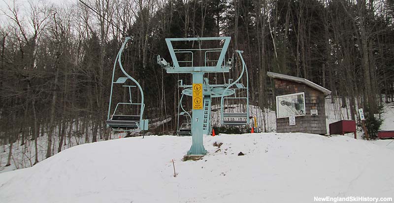 The 1,600 Foot Double Chair in 2014
