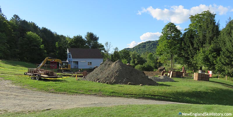 Bottom terminal ground work (August 2016)