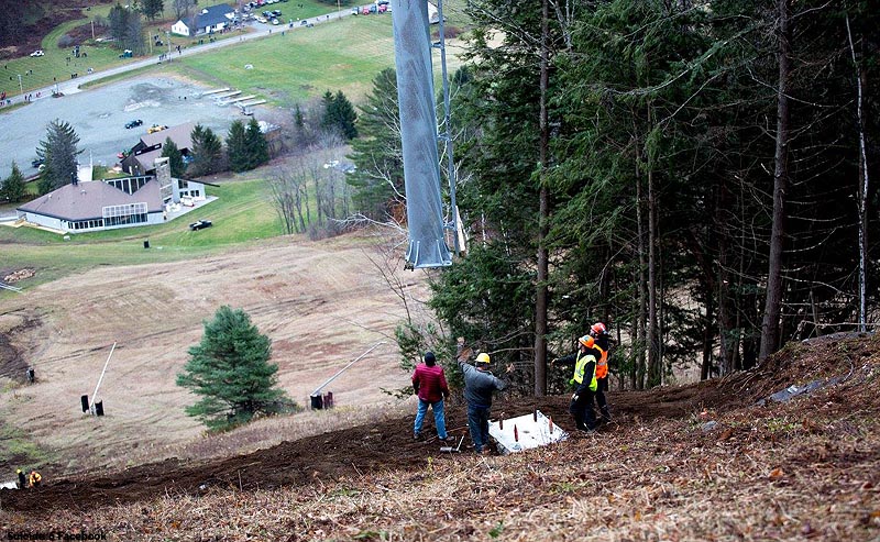 Tower installation (November 2016)