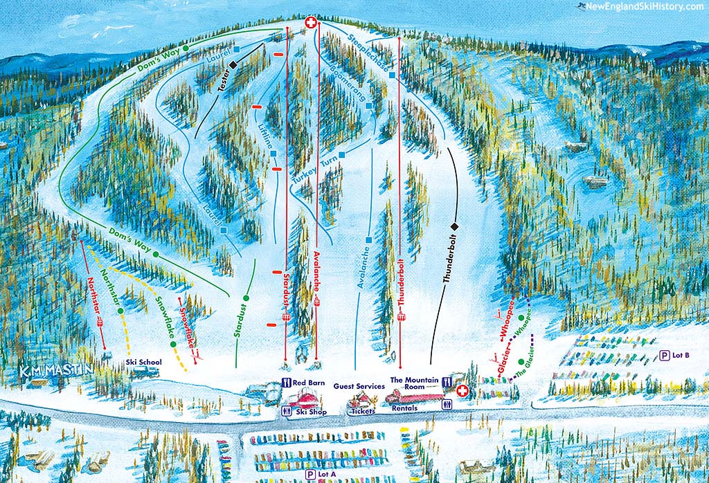 2016-17 Mt. Southington Trail Map