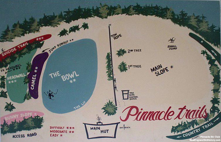 2015-16 Pinnacle Trail Map