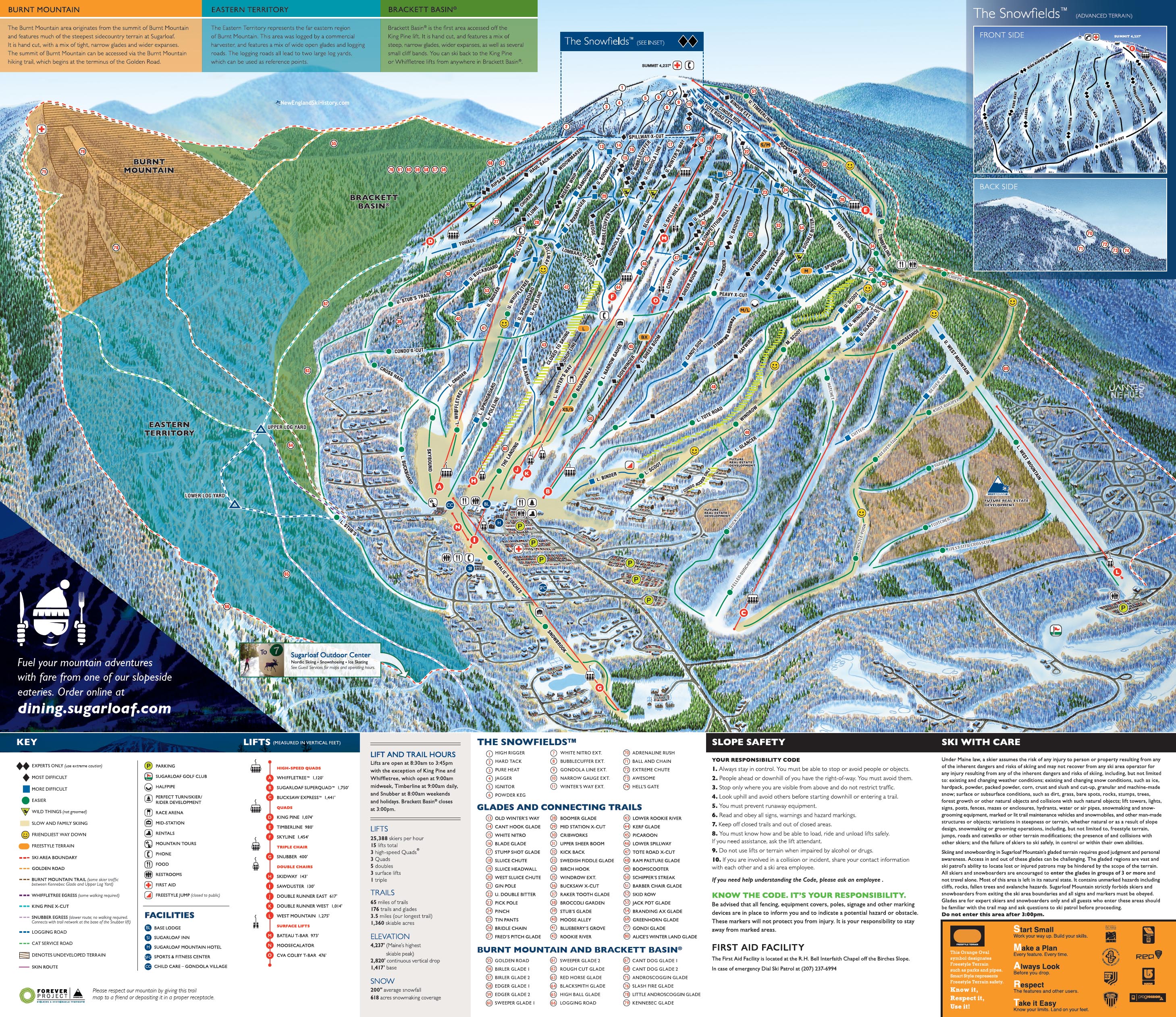 2023-24 Sugarloaf Trail Map