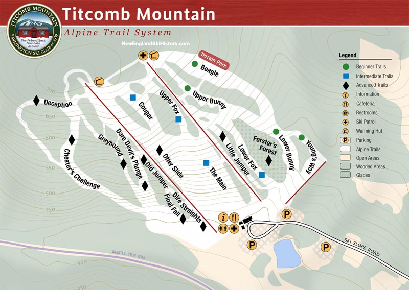 2020-21 Titcomb Trail Map