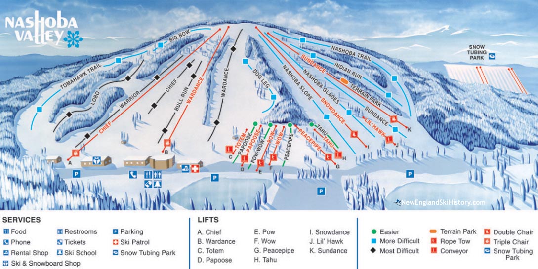 2016-17 Nashoba Valley Trail Map