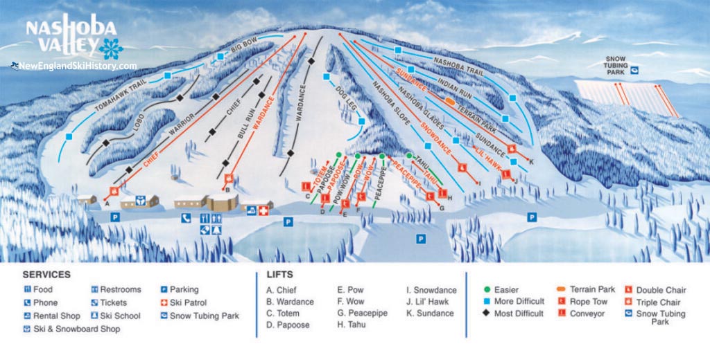 2021-22 Nashoba Valley Trail Map