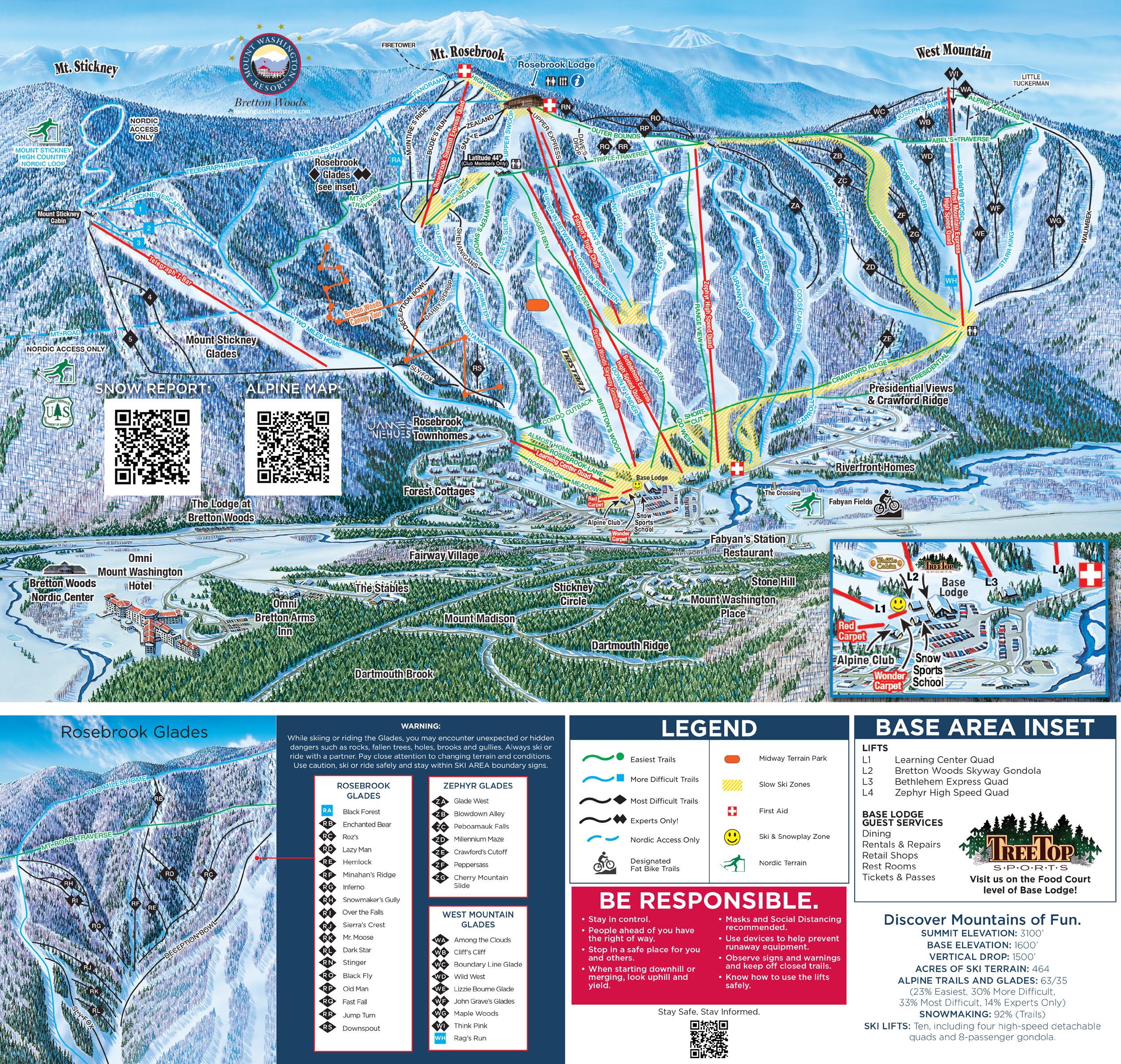 2021-22 Bretton Woods Trail Map