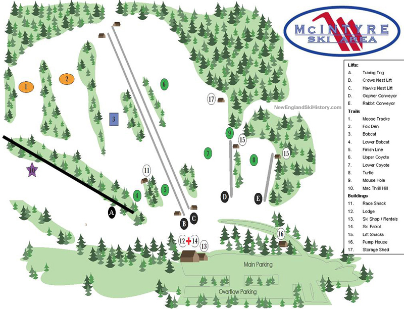 2014-15 McIntyre Trail Map