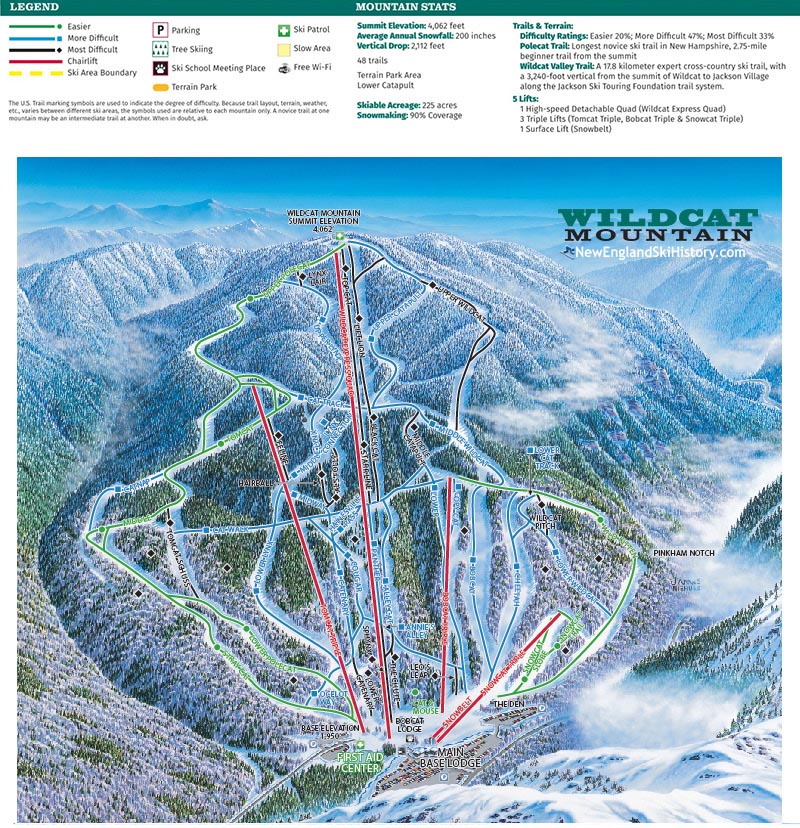 2020-21 Wildcat Trail Map