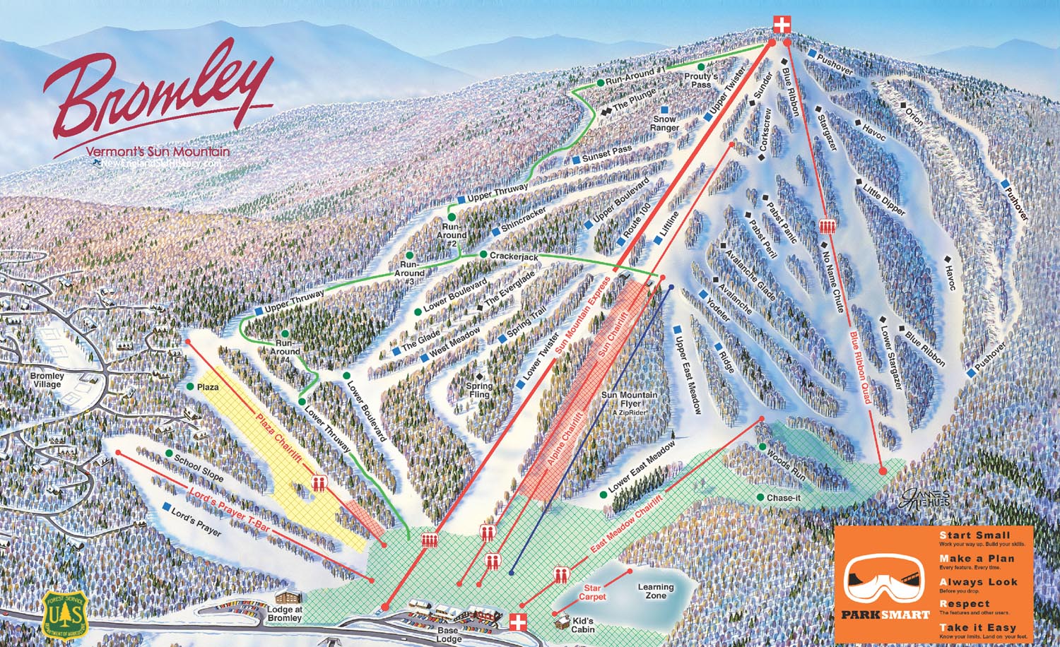 2020-21 Bromley Trail Map