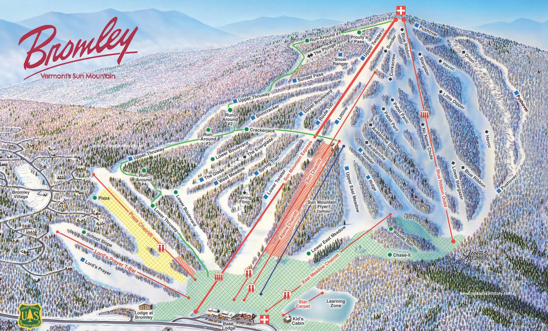 2021-22 Bromley Trail Map