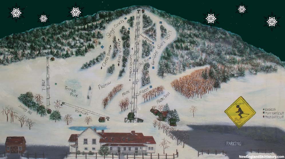 2012-13 Quechee Trail Map