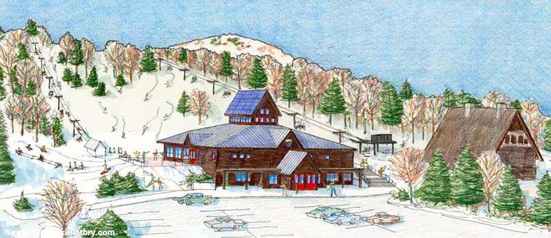 A 2011 rendering of the proposed redeveloped base area