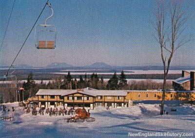 The upper mountain base area circa the early 1970s