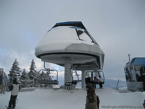 The top terminal of the Jordan Bowl Express Quad (2007)