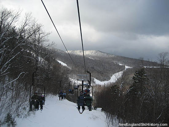 Looking toward the Jordan Bowl on the Jordan Mountain Double (2007)