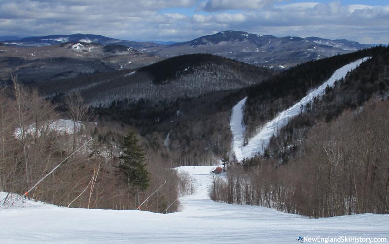 Merrill Hill as seen from Aurora (March 2019)