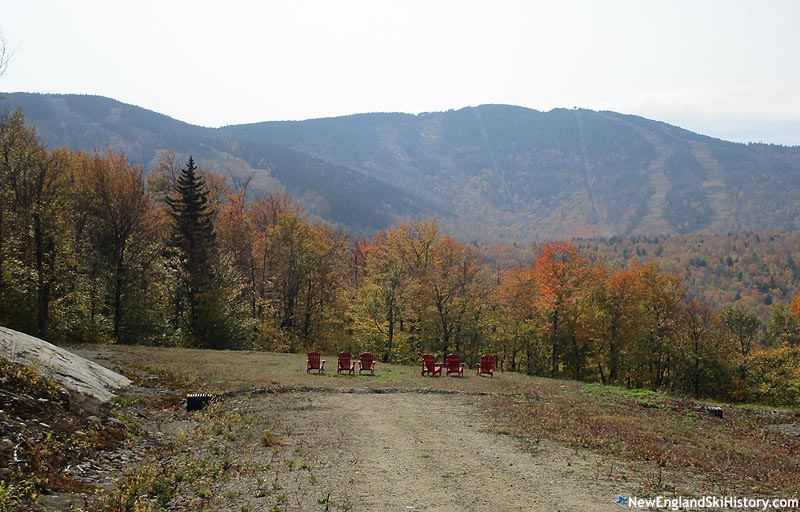 Jordan Bowl as seen from Merrill Hill (October 2020)