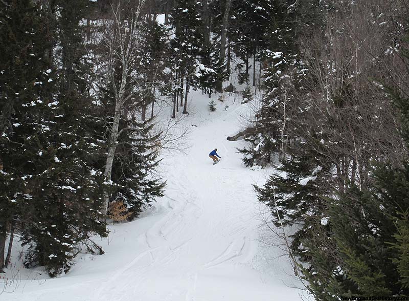 One of the summit chutes (2014)